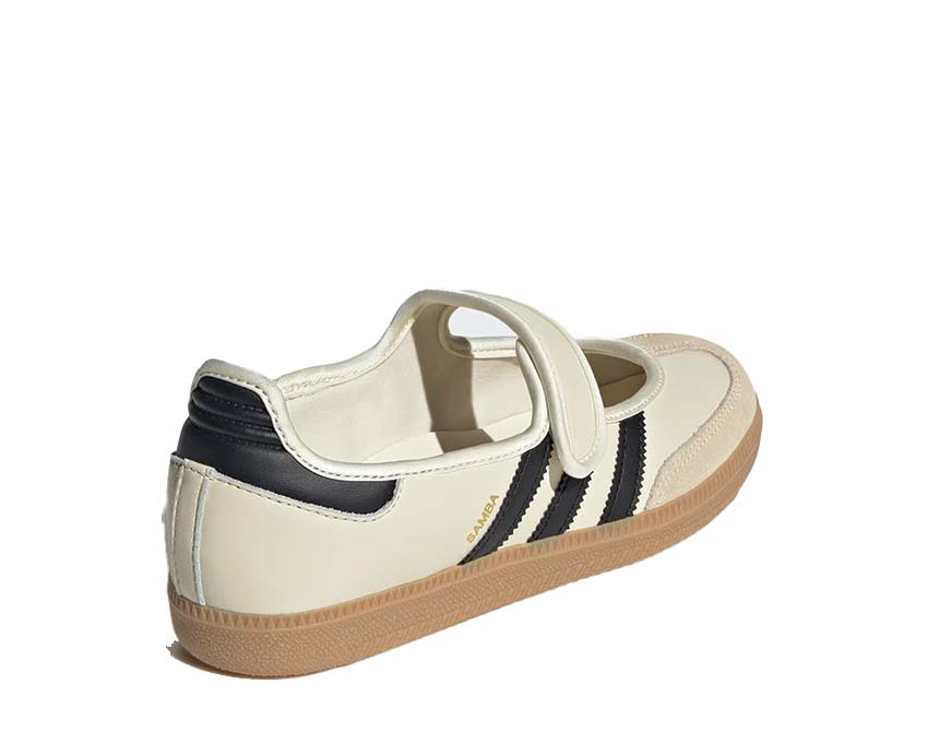 Scarpe da ginnastica in pelle bianco crema con suola in gomma