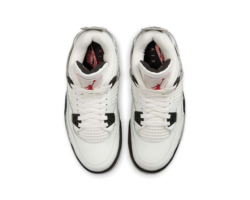 Scarpe da ginnastica retrò per ragazzi, modello bianco con dettagli in cemento