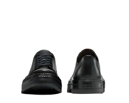 Scarpa Bassa in Tela Nera con Suola in Gomma