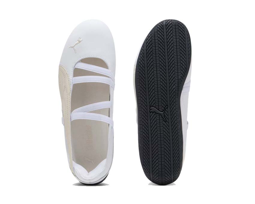 Scarpe da ballo eleganti da donna in colore bianco alpino