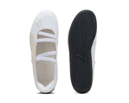 Scarpe da ballo eleganti da donna in colore bianco alpino